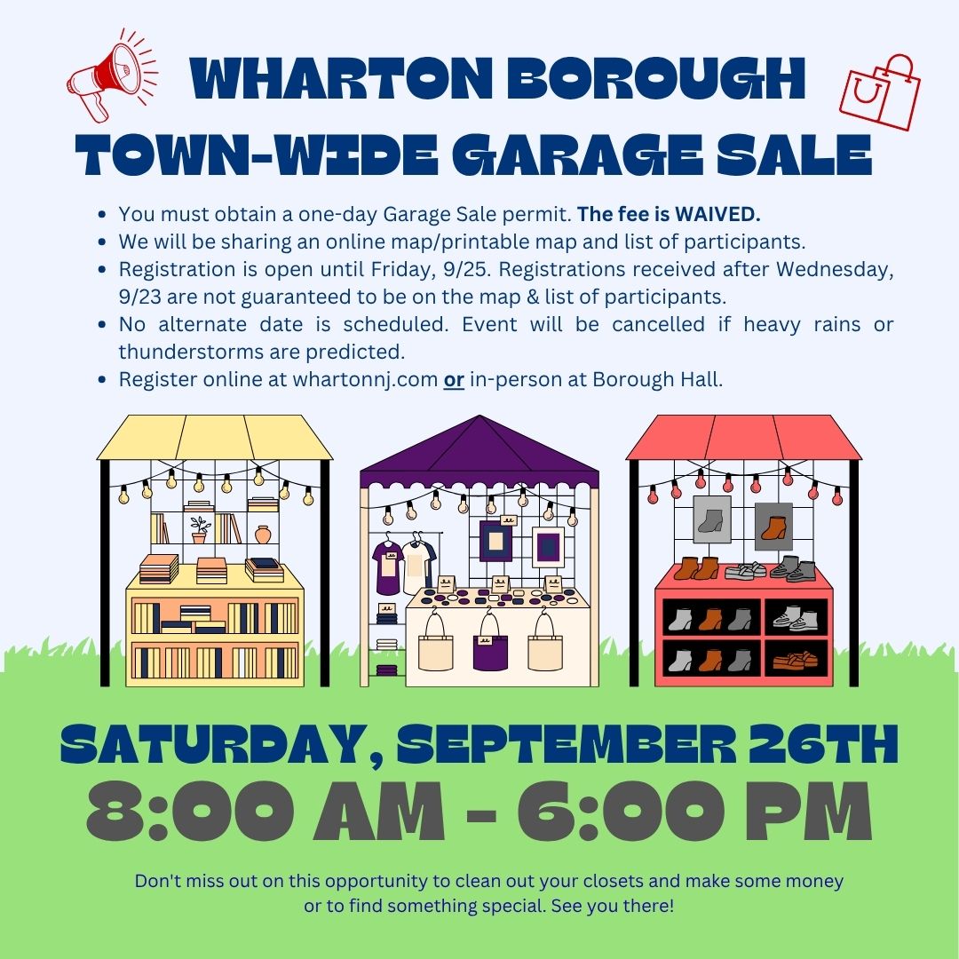 9 26 26 Town Wide Garage Sale
